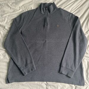 Ralph Lauren Men’s Estate-Rib Quarter-Zip Pullover | Sz XL | Gently used